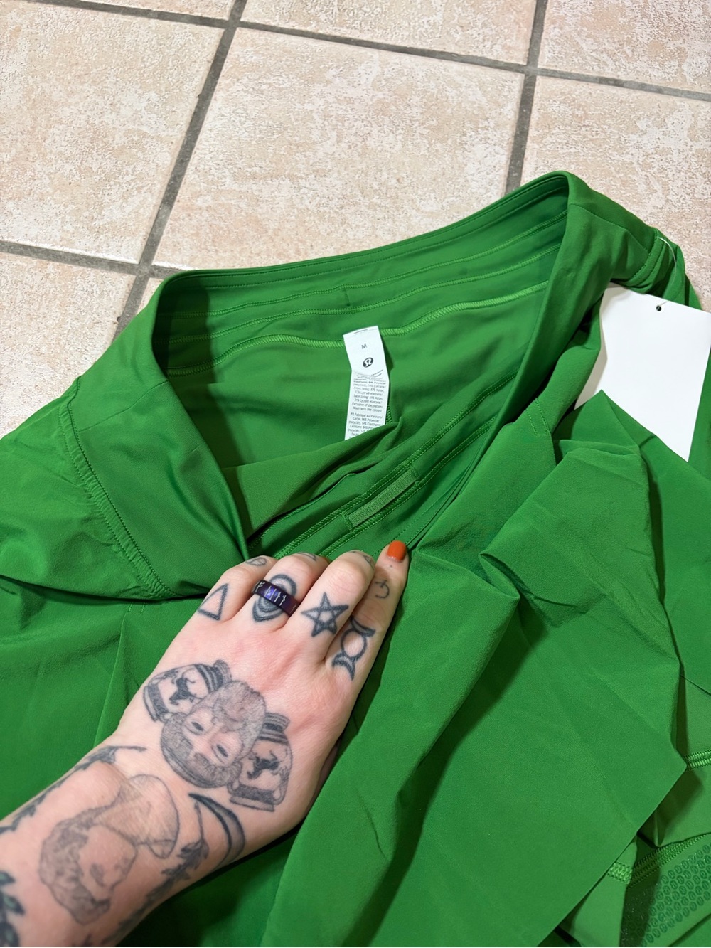 NWT Lululemon A-Line Side-Pleat High-Rise Tennis Skirt *15” (Chameleon) Size M - Picture 7 of 8